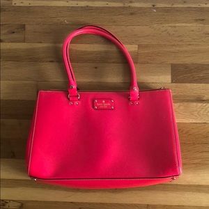 Pink Kate Spade Tote Bag